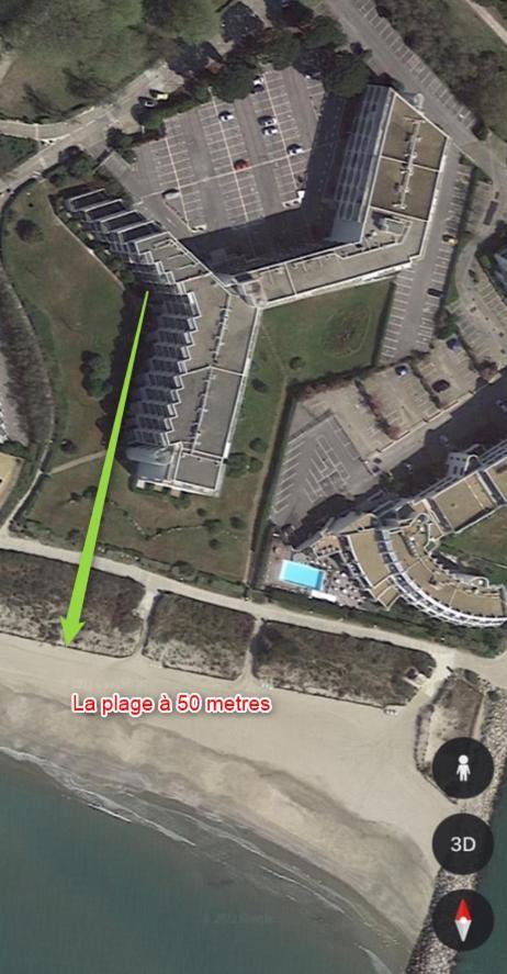 La Mer Et La Plage Au Bout Du Parc Appartement 4 Couchages Avec Jardin La Grande-Motte Kültér fotó