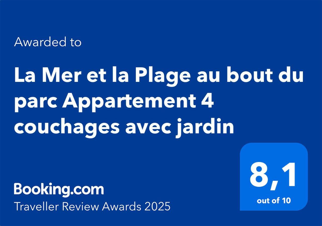 La Mer Et La Plage Au Bout Du Parc Appartement 4 Couchages Avec Jardin La Grande-Motte Kültér fotó